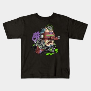 Cyberpunk tengu Kids T-Shirt